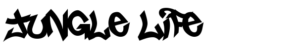Jungle Life font preview